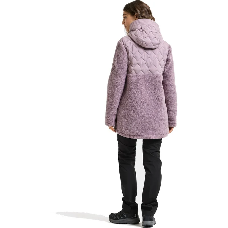 Didriksons Bibi Womens Fullzip 2 Damen Isolationsjacke lilac-haze