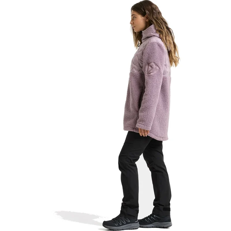 Didriksons Bibi Womens Fullzip 2 Damen Isolationsjacke lilac-haze
