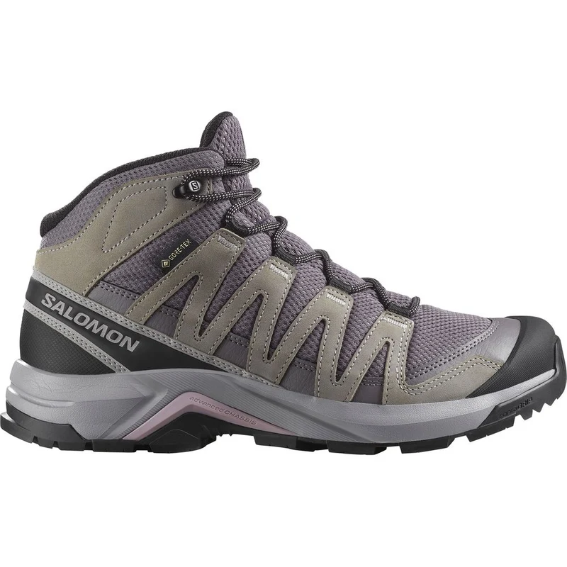 Salomon X-Adventure Recon Mid GTX W Damen Wanderschuh excalibur/gull/nirvana