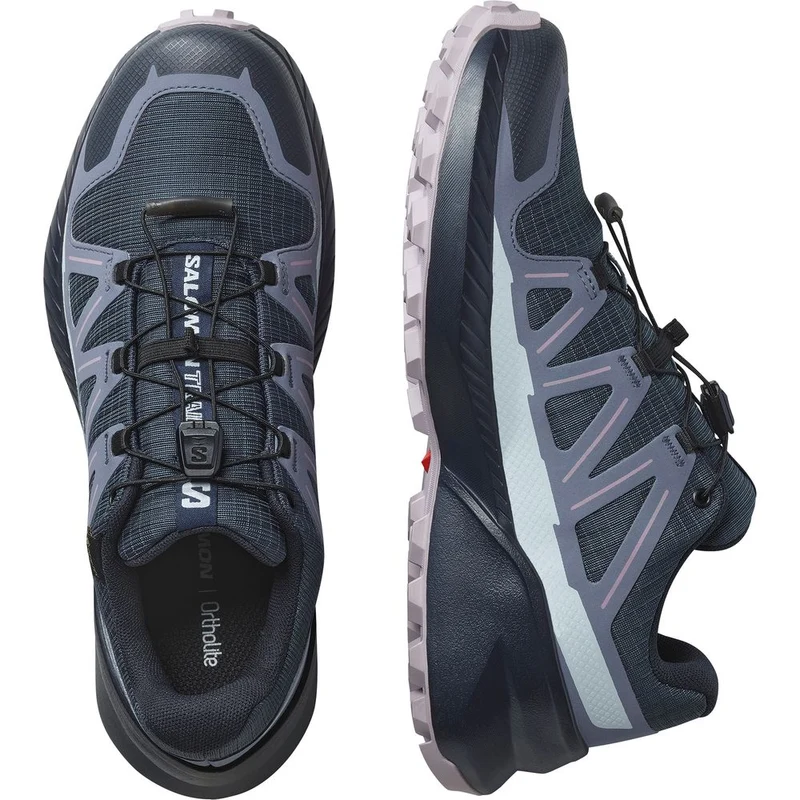 Salomon Shoes Speedcross Peak GTX W Damen Trailrunningschuh Blue Nights/Grisaille/Nirvana