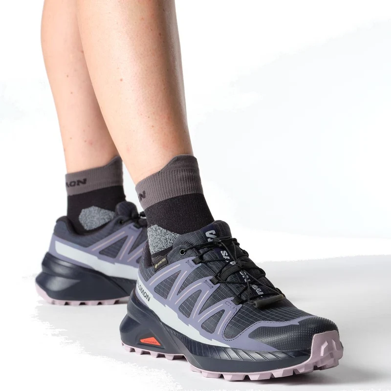 Salomon Shoes Speedcross Peak GTX W Damen Trailrunningschuh Blue Nights/Grisaille/Nirvana