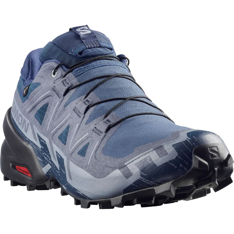 Salomon Shoes Speedcross 6 GTX Herren Trailrunningschuh Spellbound/Black/Tradewinds