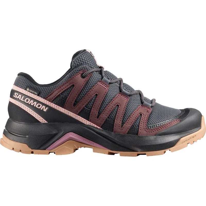 Salomon X-Adventure Recon GTX W 9 Damen Wanderschuh Nine Iron/Huckleberry/Shadow Gray