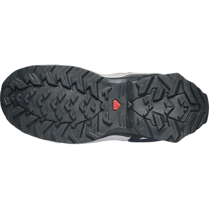 Salomon Shoes X Ultra Mid GTX J Kinder Wanderschuh Grisaille/Spellbound/Butterfly