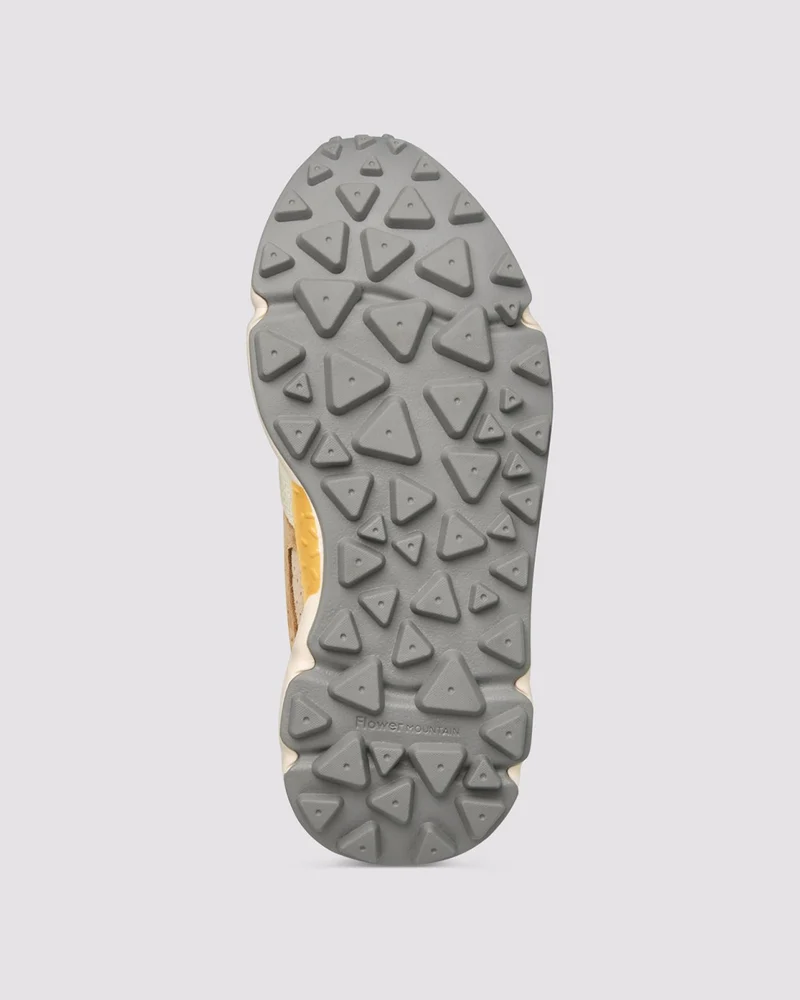Flower Mountain Yamano 3 Uni Suede Nylon Pale Yellow / Light Beige