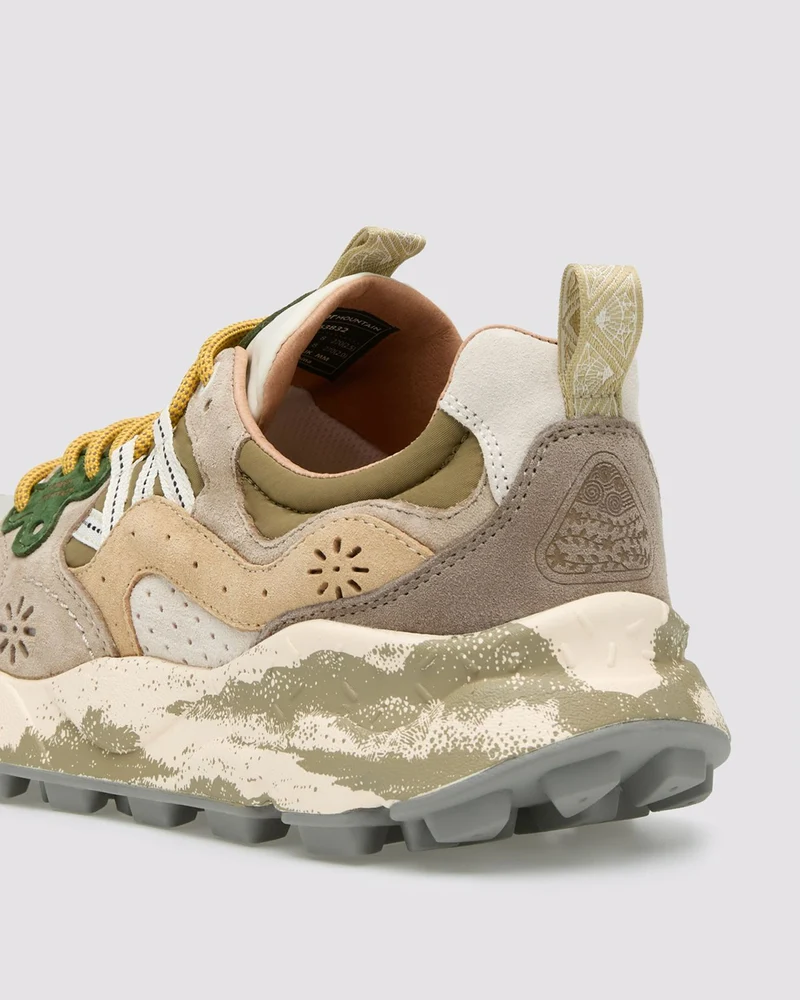 Flower Mountain Yamano 3 Uni 10th Limited Suede Nylon Taupe / Grey / Dark Green