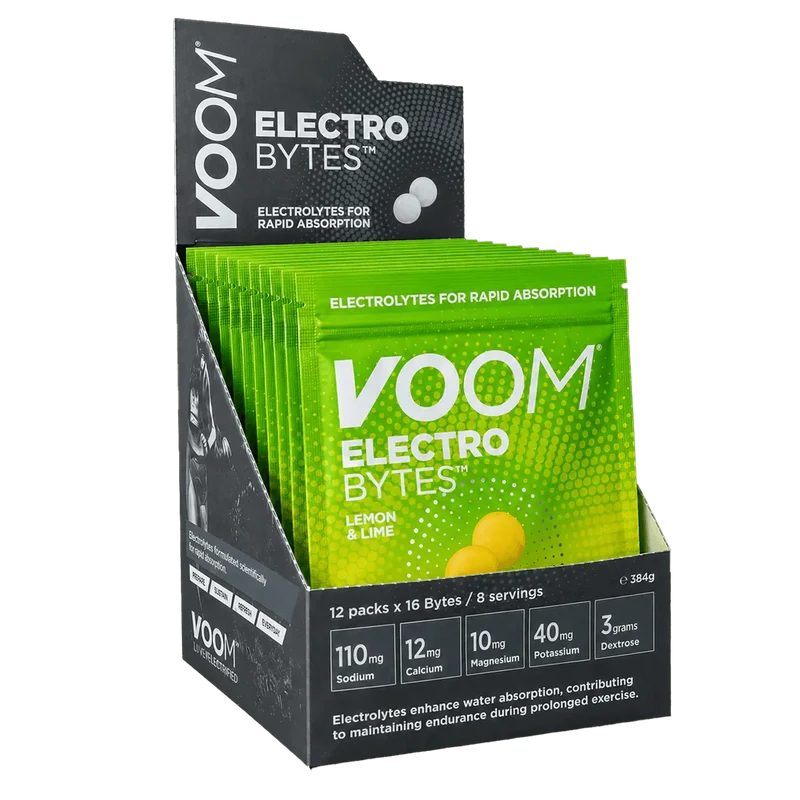 Voom Electro Bytes Anti Cramp Chews (110mg natrium)