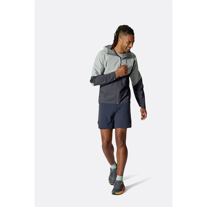 Rab Downpour Trail 2.5-Laags Light Waterproof Jacket Heren (20k)