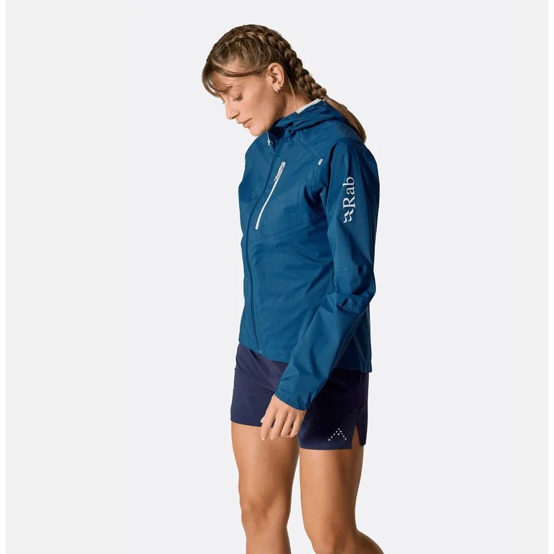 Rab Downpour Trail Light Waterproof 2.5-Laags Jacket Dames (20k)