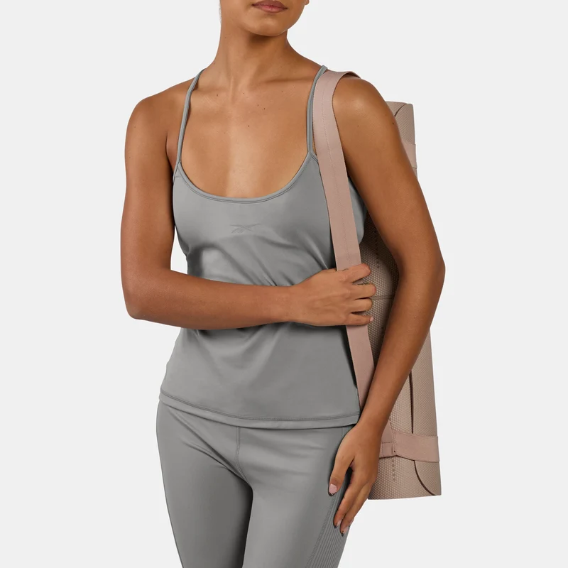Lux Peached Strappy Tank