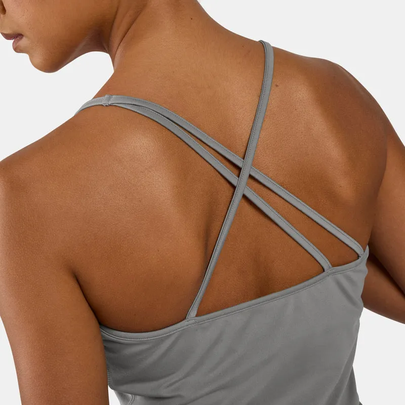 Lux Peached Strappy Tank