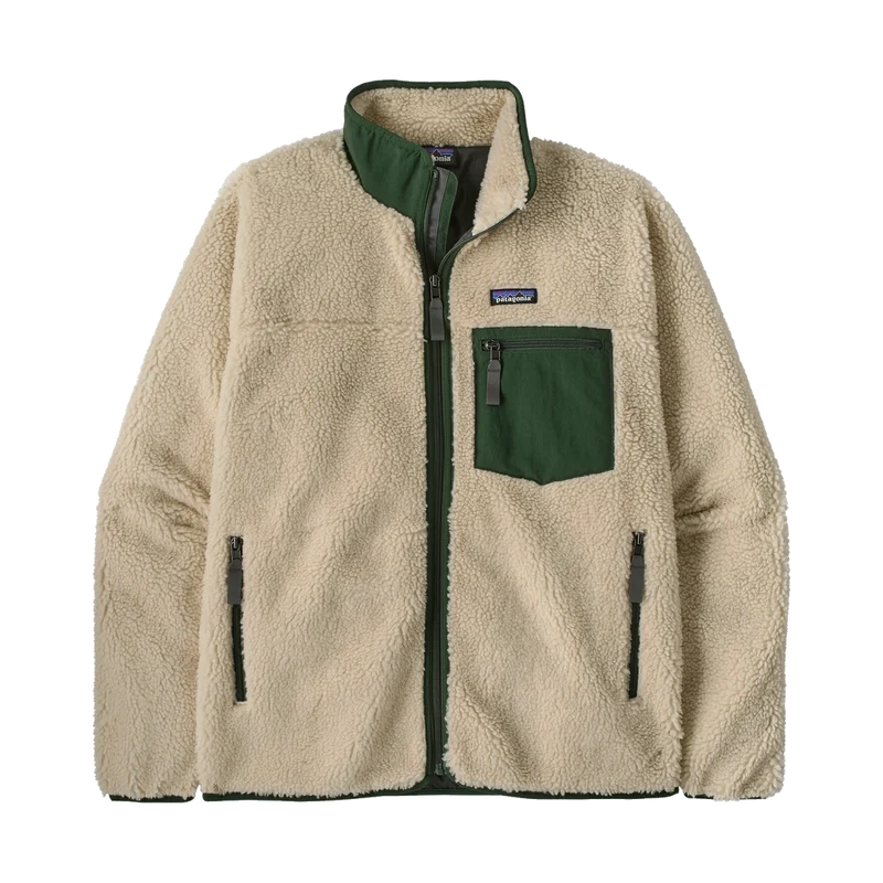 Patagonia Classic Retro-X Jacket Dark Natural w/Treeline Green