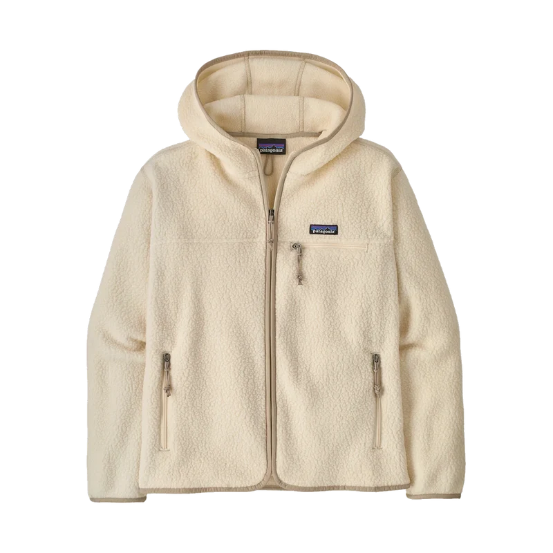 Patagonia Retro Pile Hoody W Natural