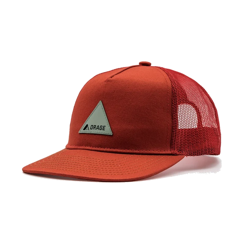 Orage Lumber Trucker Hat Orange