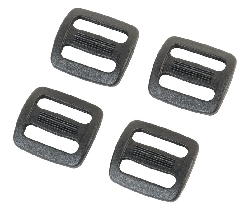 Leiterschnallen Set – 20/25/50 mm – Schwarz