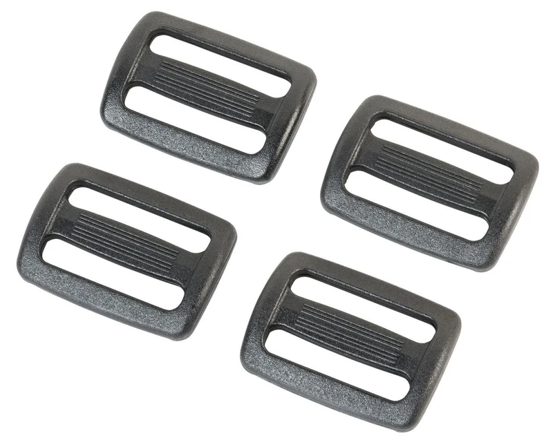 Leiterschnallen Set – 20/25/50 mm – Schwarz
