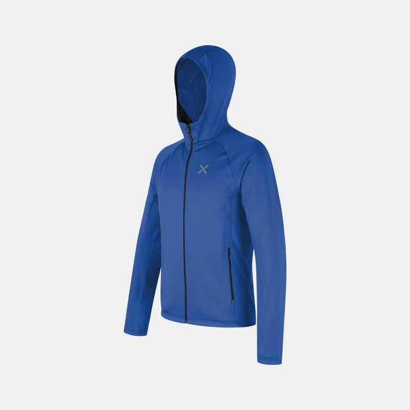 FADIS GRID HOODED MAGLIA