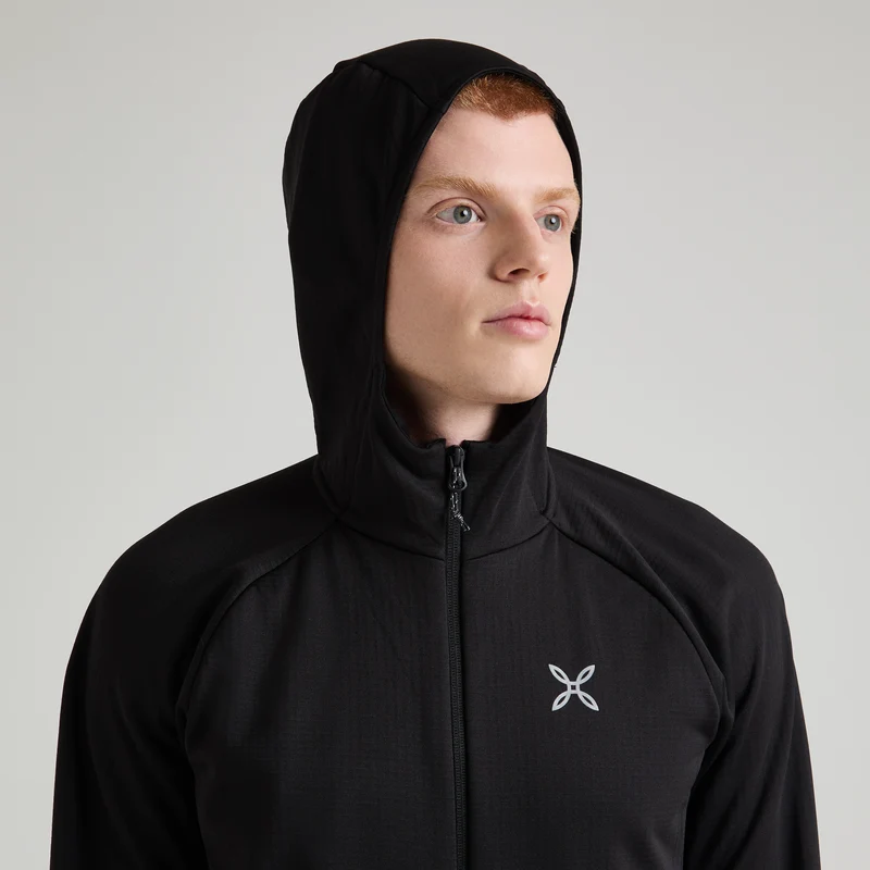 FADIS GRID HOODED MAGLIA