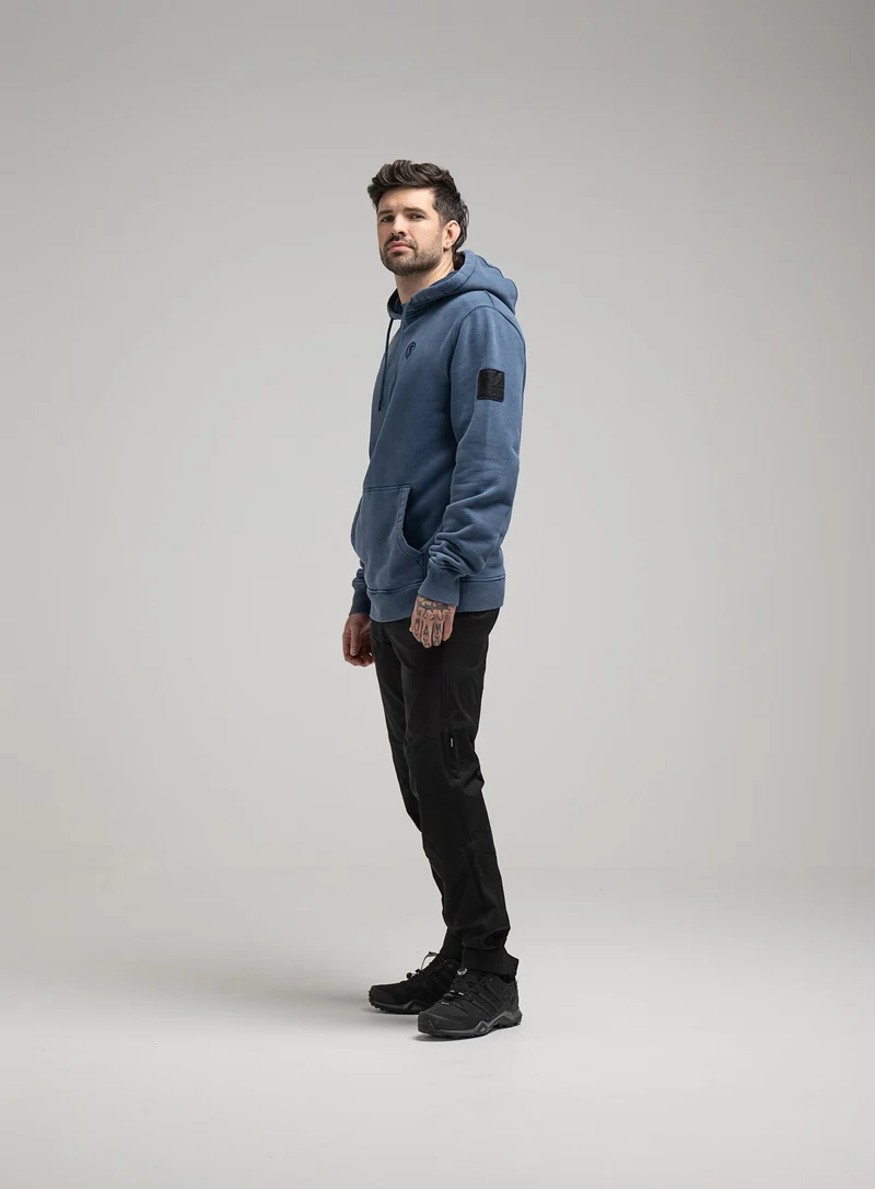 INSIGNIA-HOODIE MIT ACID-WASCHUNG