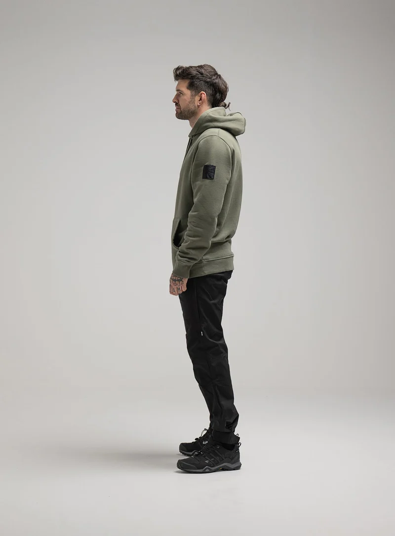 INSIGNIA-HOODIE MIT ACID-WASCHUNG