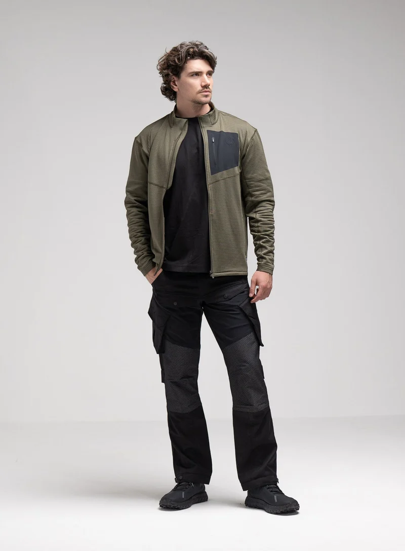 SIEGE-TECH-FLEECEJACKE MIT DURCHGEHENDEM REISSVERSCHLUSS
