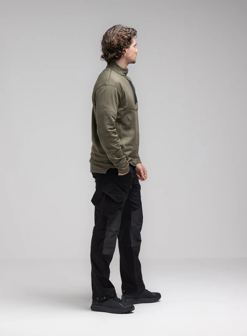 SIEGE-TECH-FLEECEPULLOVER MIT HALF-ZIP-REISSVERSCHLUSS