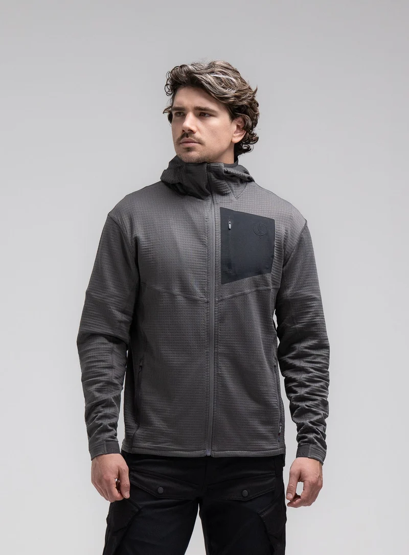 SIEGE-TECH-FLEECEJACKE MIT KAPUZE
