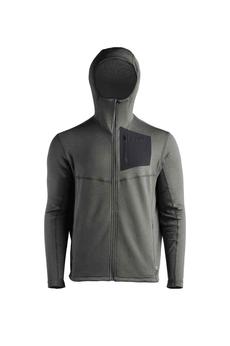 SIEGE-TECH-FLEECEJACKE MIT KAPUZE