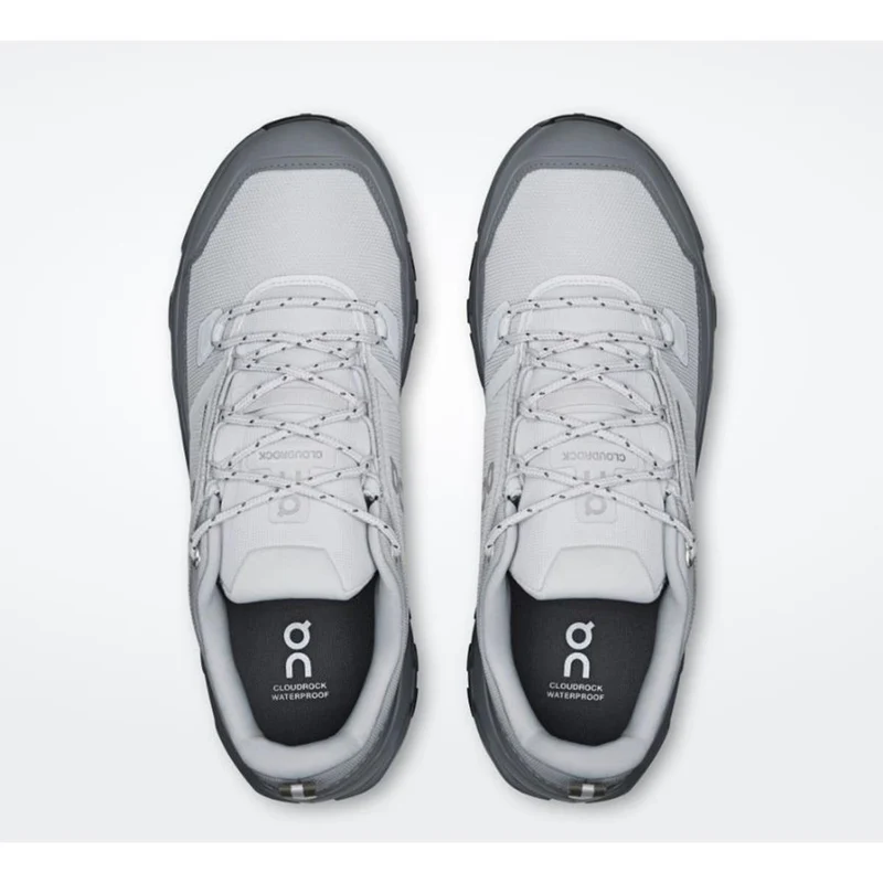ON Cloudrock Low Waterproof Men glacier rock