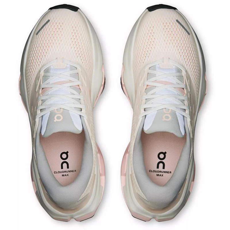ON Cloudrunner 3 Max Women white salt