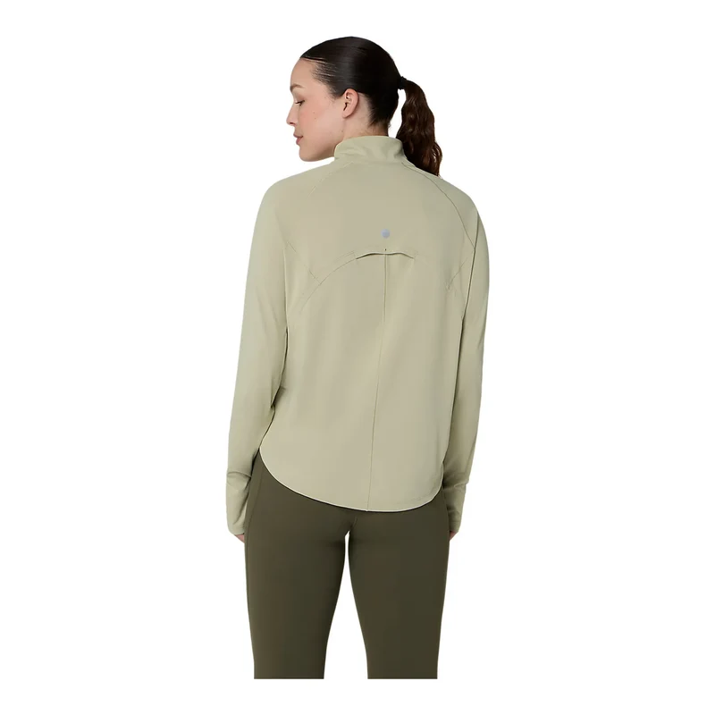 NAGINO RUN 1/4 ZIP LS TOP