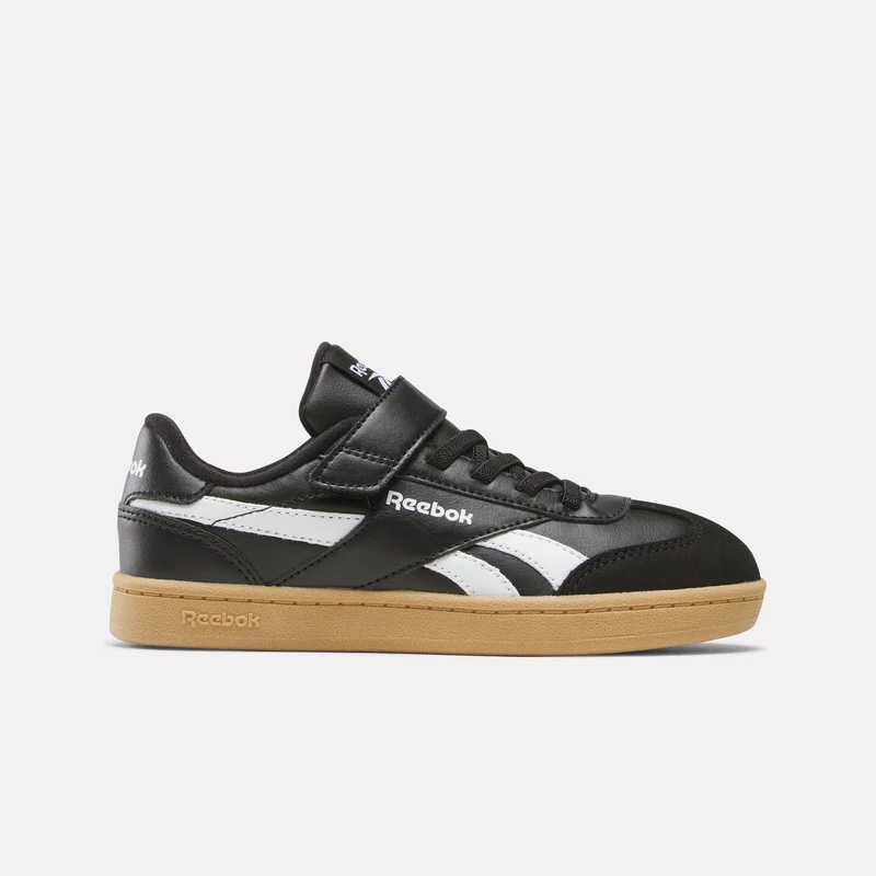 Smash Edge Elastic & Top Strap Kids Trainers