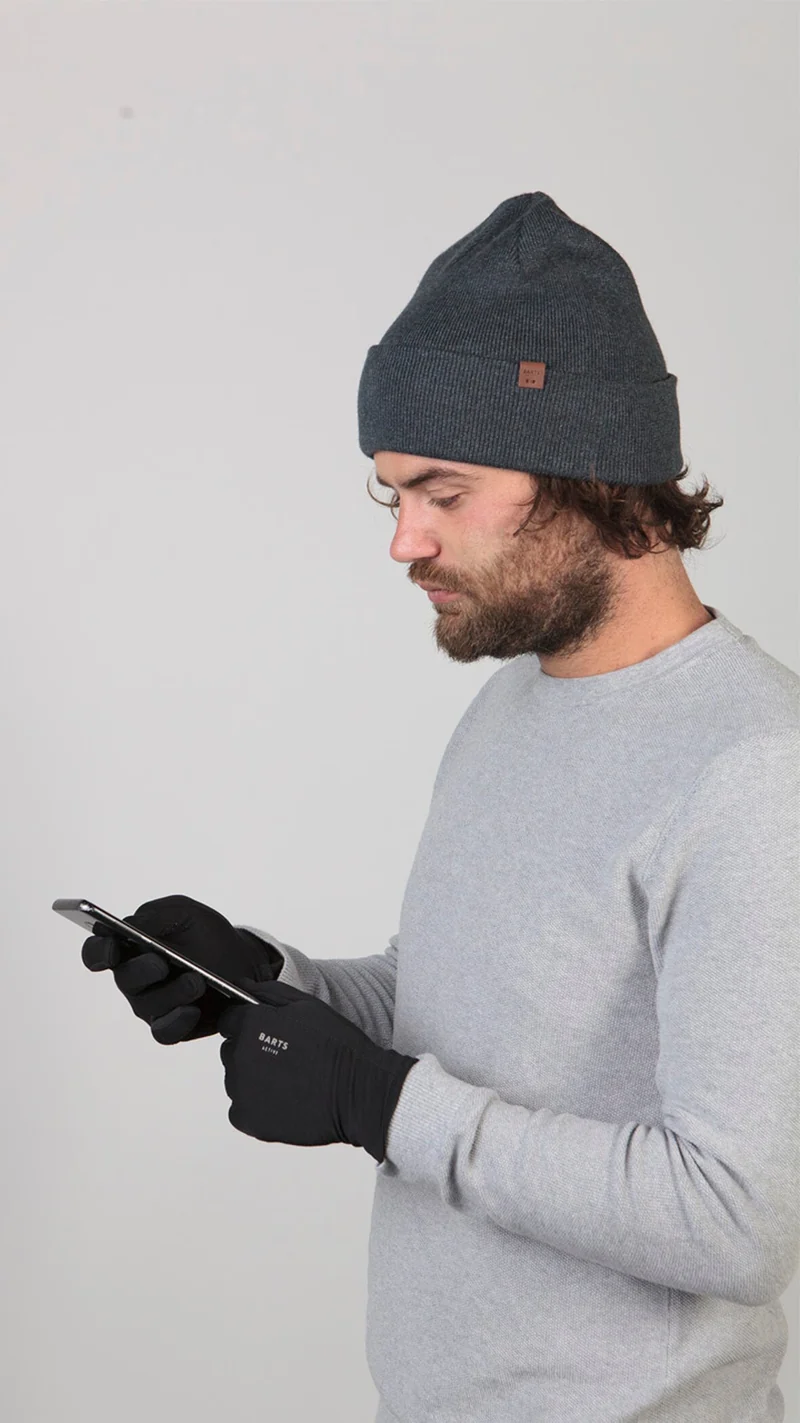 BARTS Beanie Willes Herrenmütze mit Umschlag