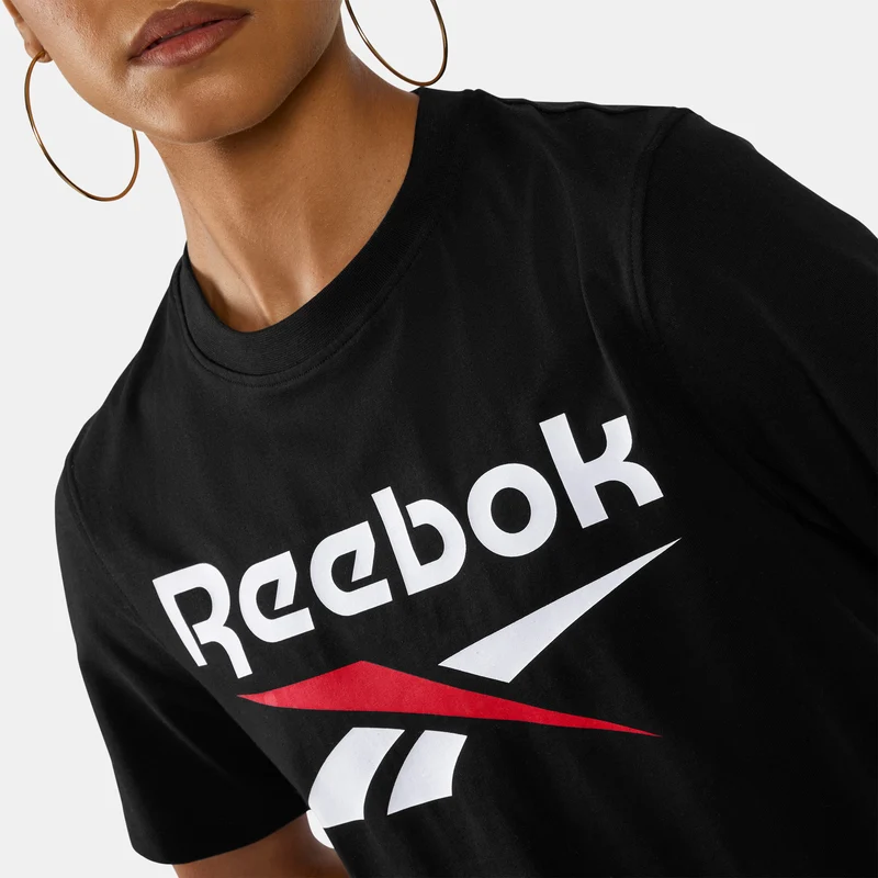 Sadie 2 Colour Logo Women's Cropped T-Shirt