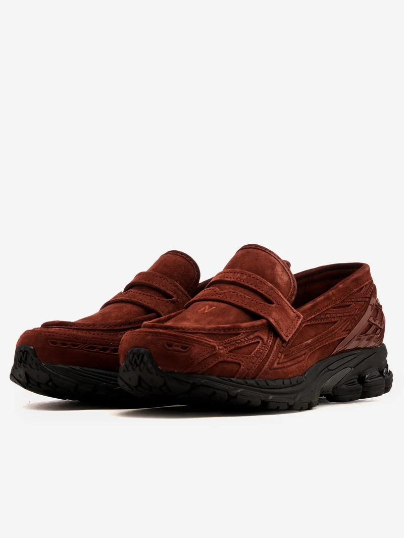 1906L scarpe loafers marroni in pelle