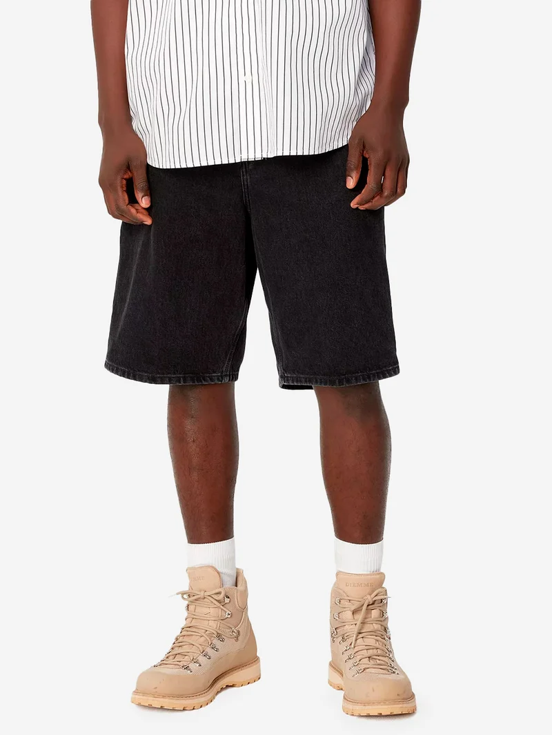 Shorts in denim 'Single Knee' neri