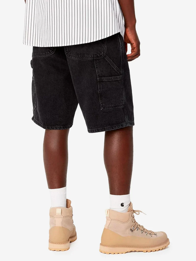 Shorts in denim 'Single Knee' neri