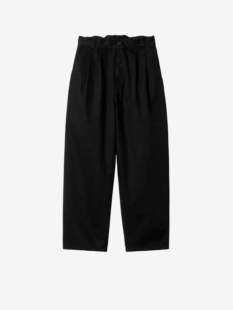 Pantaloni neri 'Marv' con pinces