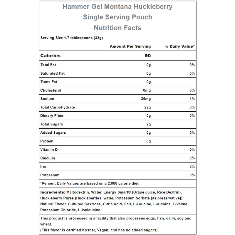 Hammer Nutrition | Rapid Energy Fuel (22g Carbs)