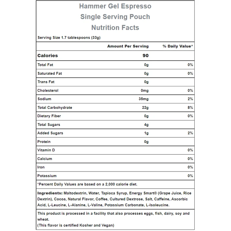 Hammer Nutrition | Rapid Energy Fuel (22g Carbs)