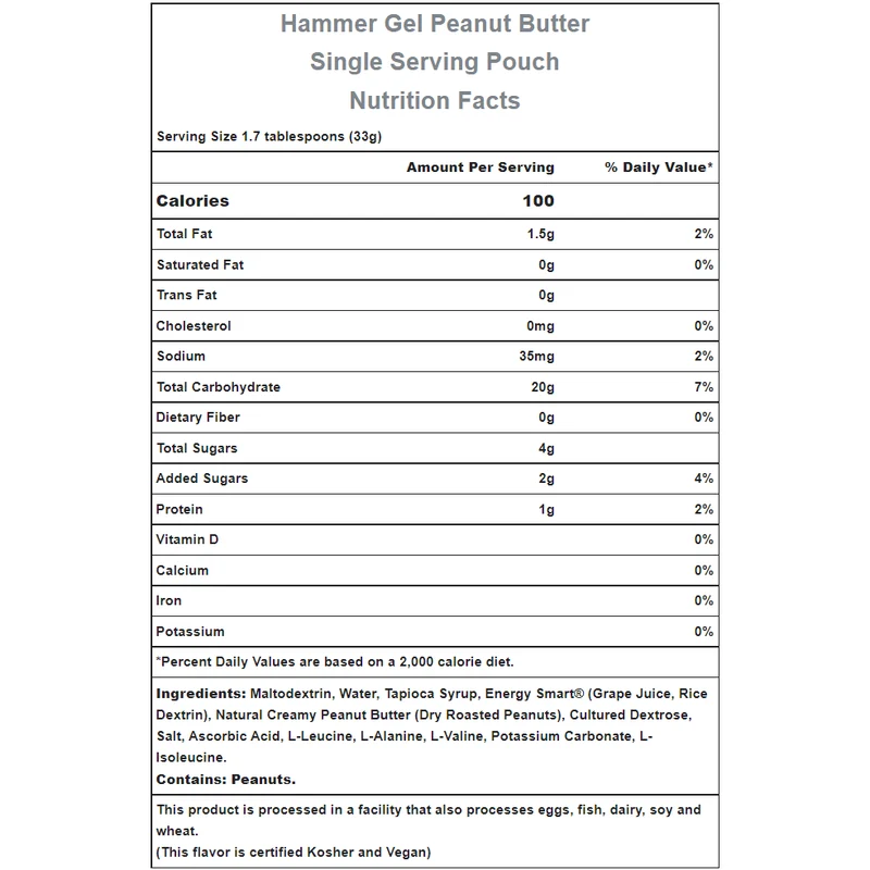 Hammer Nutrition | Rapid Energy Fuel (22g Carbs)