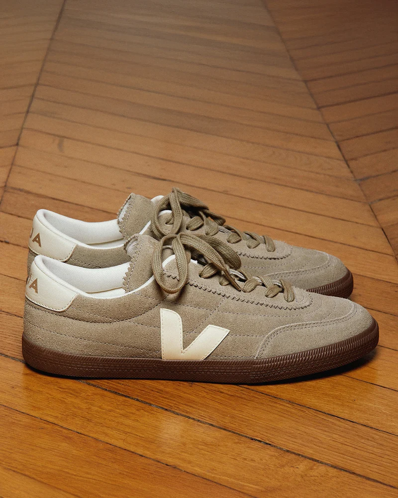 Veja Panenka Suede Taupe / Pierre / Bark