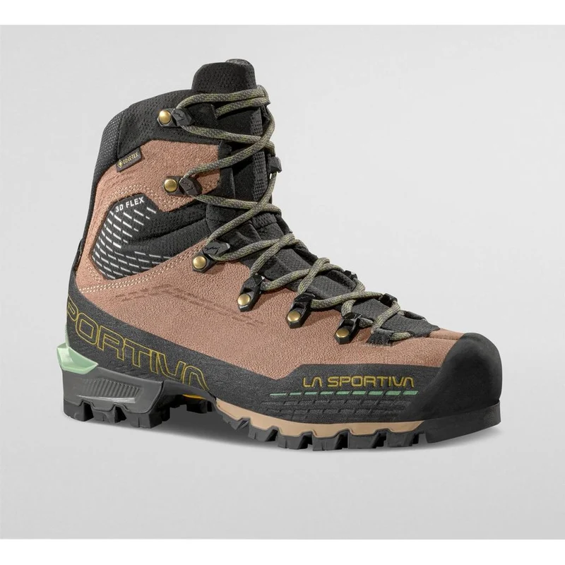La Sportiva Trango Alpine GTX Damen Bergschuh sand-dune-aspen-green