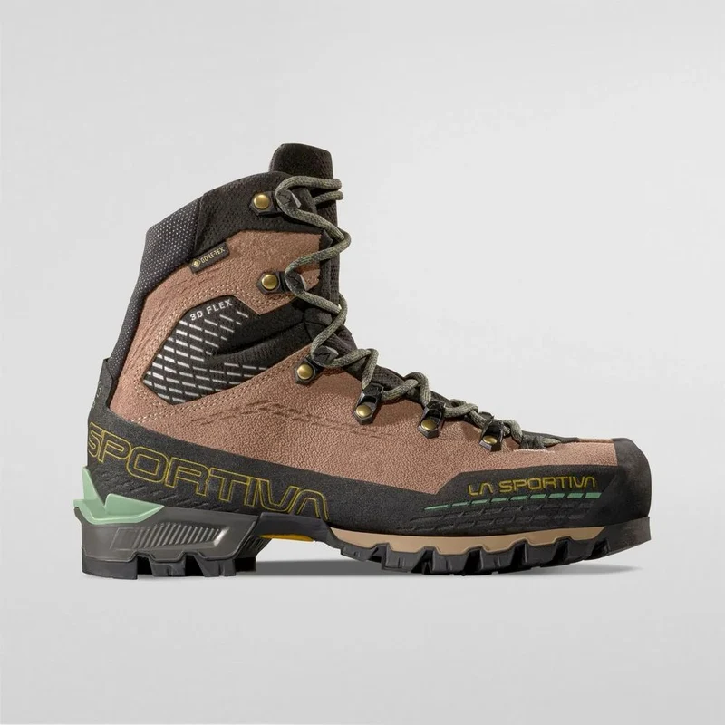 La Sportiva Trango Alpine GTX Damen Bergschuh sand-dune-aspen-green