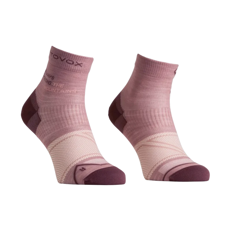 Ortovox Alpine Light Quarter Socks W Rose
