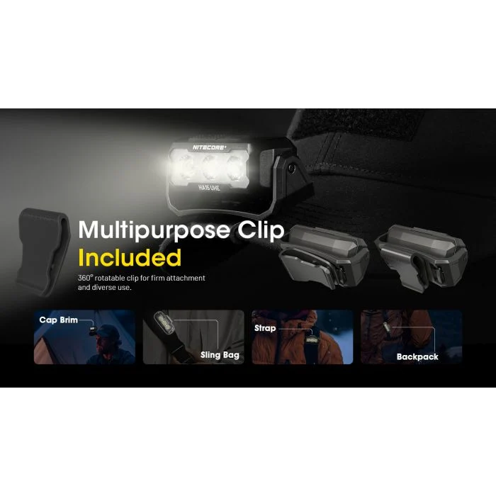 Nitecore | HA15 UHE | Hoofdlamp | 400 Lumen