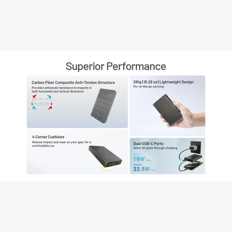 Nitecore | NB20000 Gen3 | Powerbank | 20.000