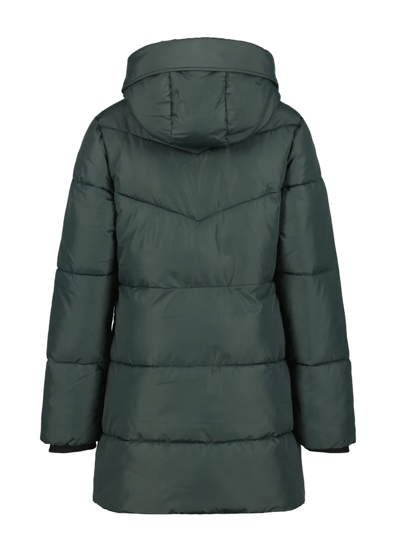 ICEPEAK Damen Mantel Daunenoptik mit Kapuze