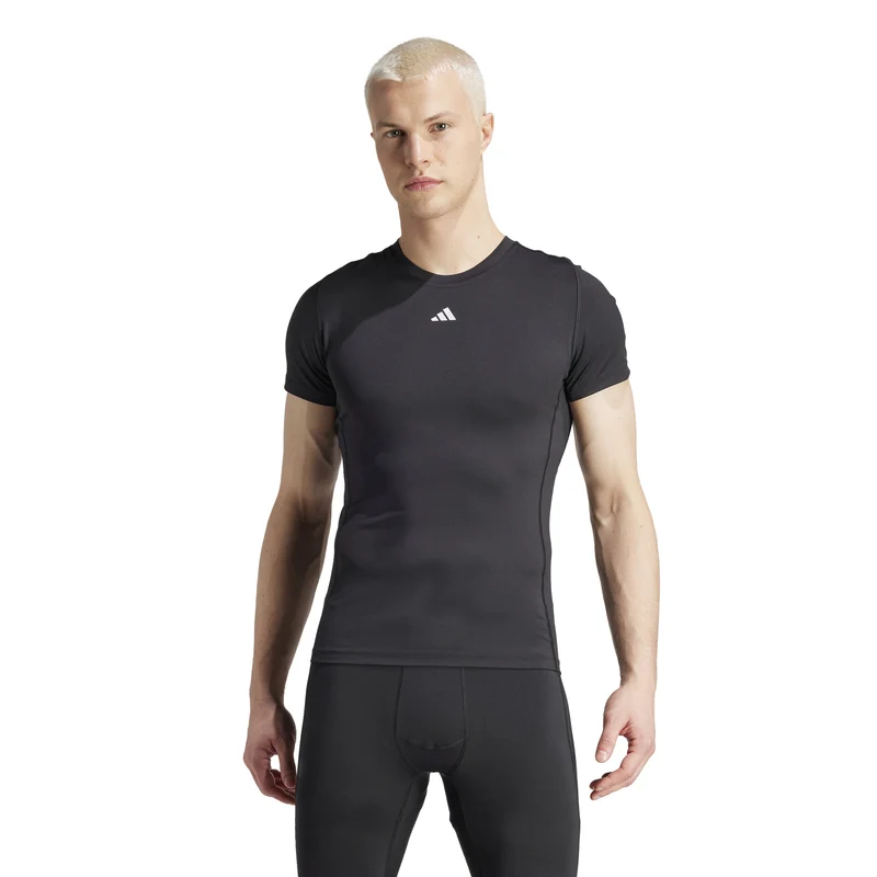 ADIDAS TF SS TEE M Herren Funktionsshirt Schwarz