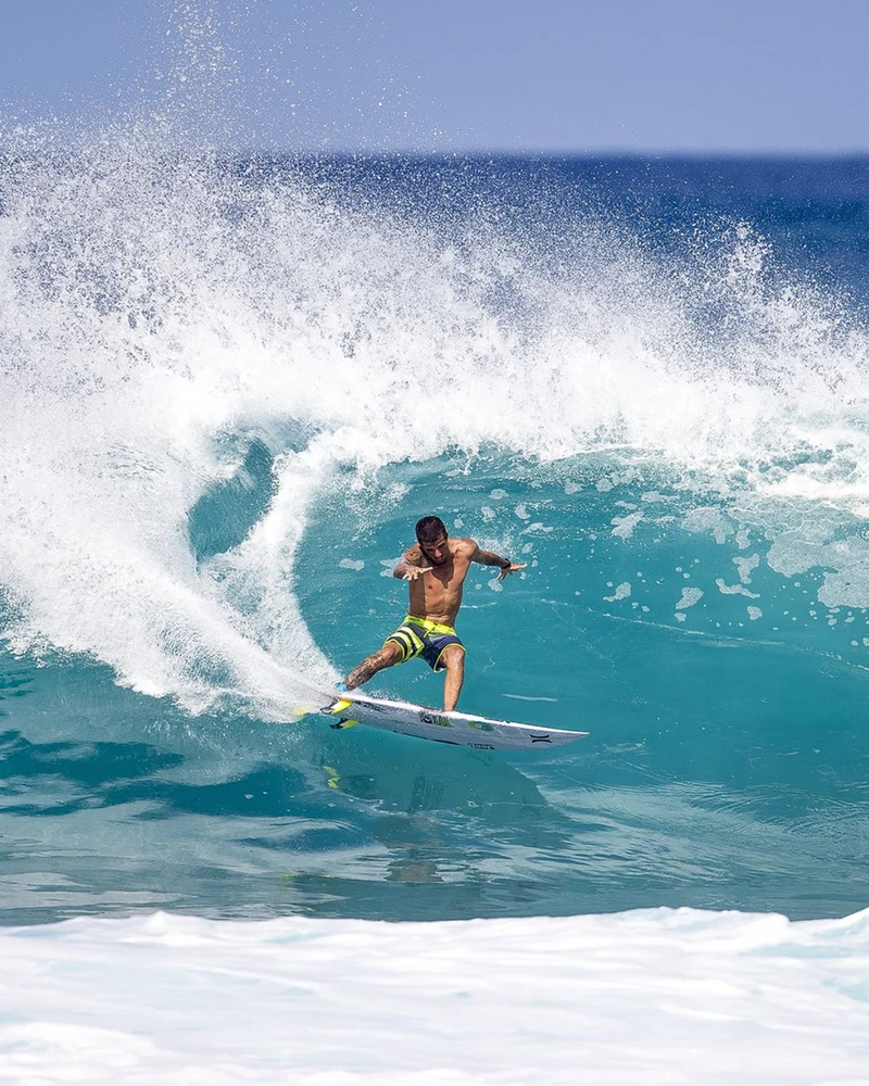 FCS Filipe Toledo Treadlite Traction – Lightweight Nano-Grip Surf Pad